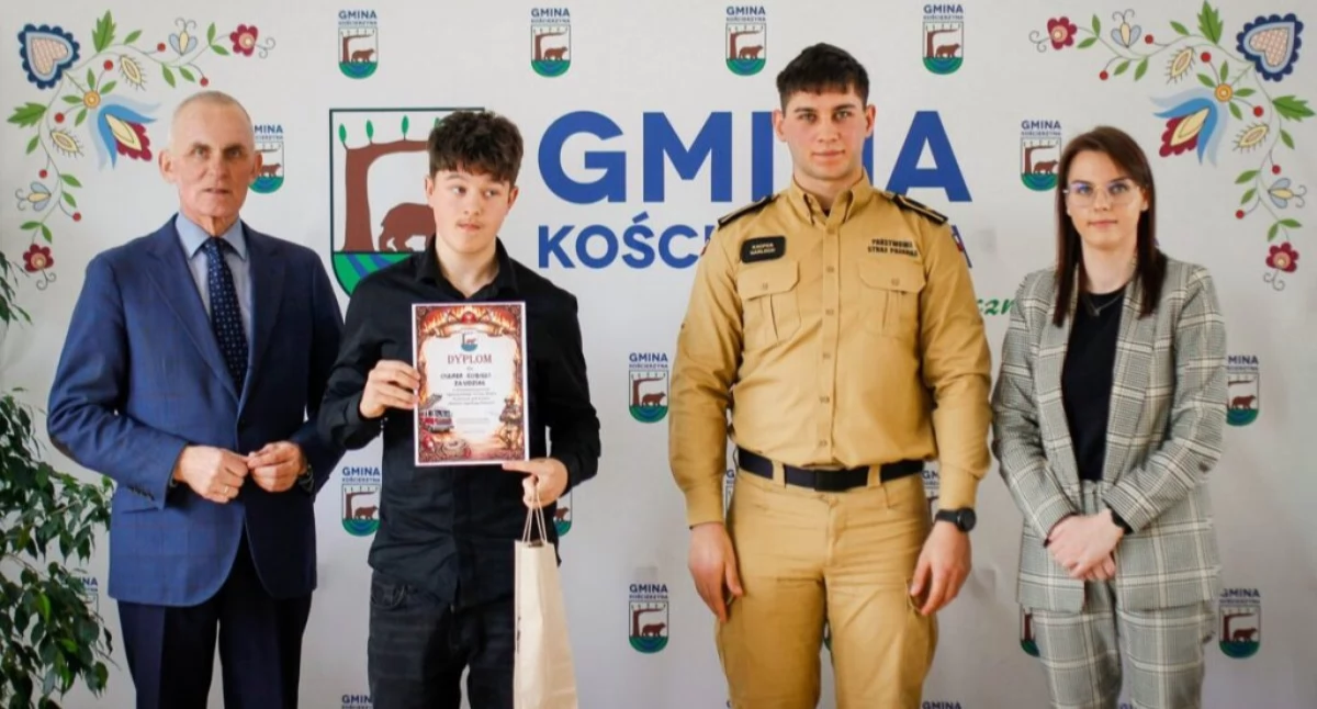 Gm. Kościerzyna. Młodzież sprawdziła swoją wiedzę pożarniczą