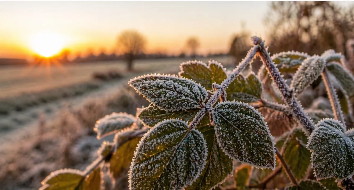 Noc z mrozem. Meteorolodzy ostrzegają przed przymrozkami do -7°C przy gruncie