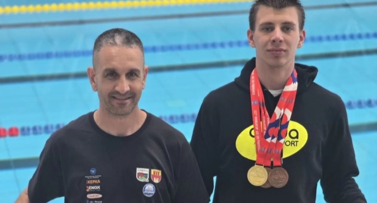 Filip Komar z KS Aqua Sport ze złotym medalem Pucharu Świata!