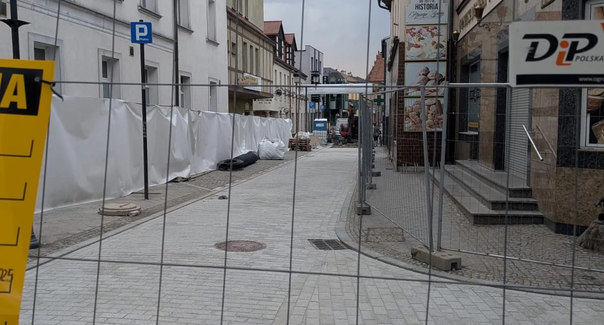 Zmiany na remontowanej ul. Świętojańskiej w Kościerzynie