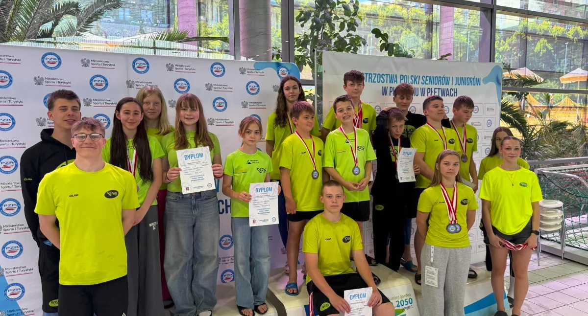 Aqua Sport wraca z 36 medalami – czwarta siła pływania w Polsce
