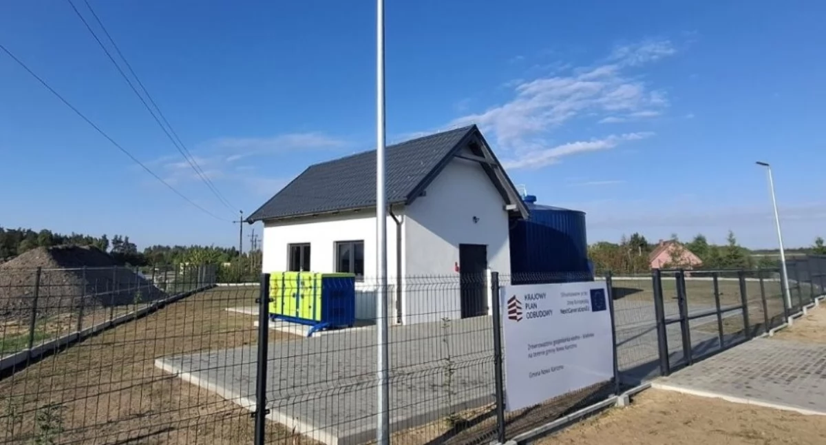 Nowy Barkoczyn z nową siecią wodociągową i magazynem na wodę