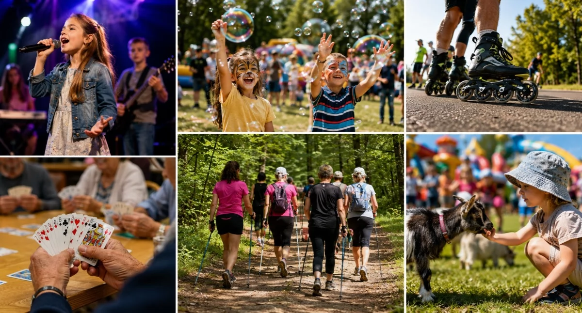 Weekend z festynami z okazji Dnia Dziecka, odkrywaniem talentów, wrotkami i skatem