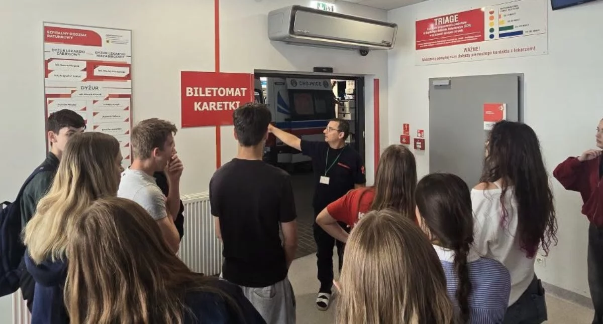 Dzień Otwarty w kościerskim szpitalu. Uczniowie i studenci poznali kulisy pracy medycznej