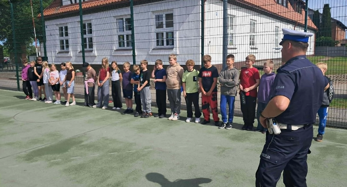 To był ważny egzamin. Uczniowie z SP w Starych Polaszkach walczyli o karty rowerowe