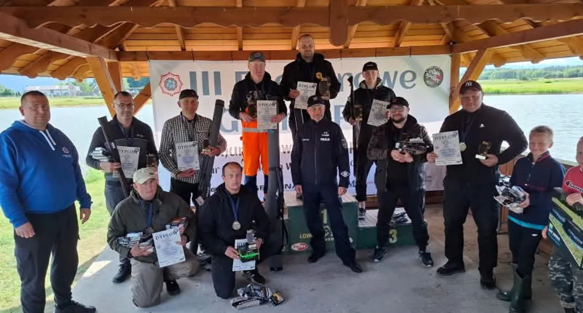 Złoto dla kościerskiego mundurowego. Mł. asp. Czarnowski triumfuje w feederowym Grand Prix
