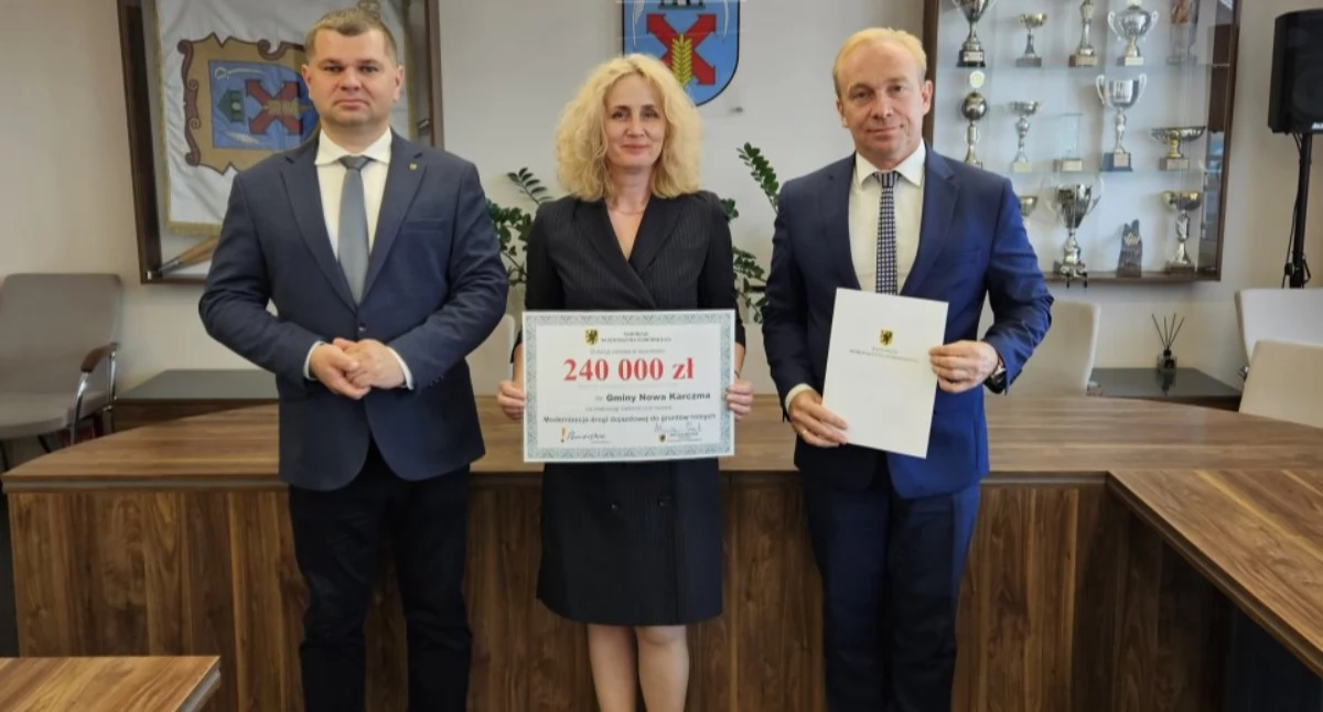 Rolnicy będą zadowoleni. W gminie Nowa Karczma powstanie nowa droga
