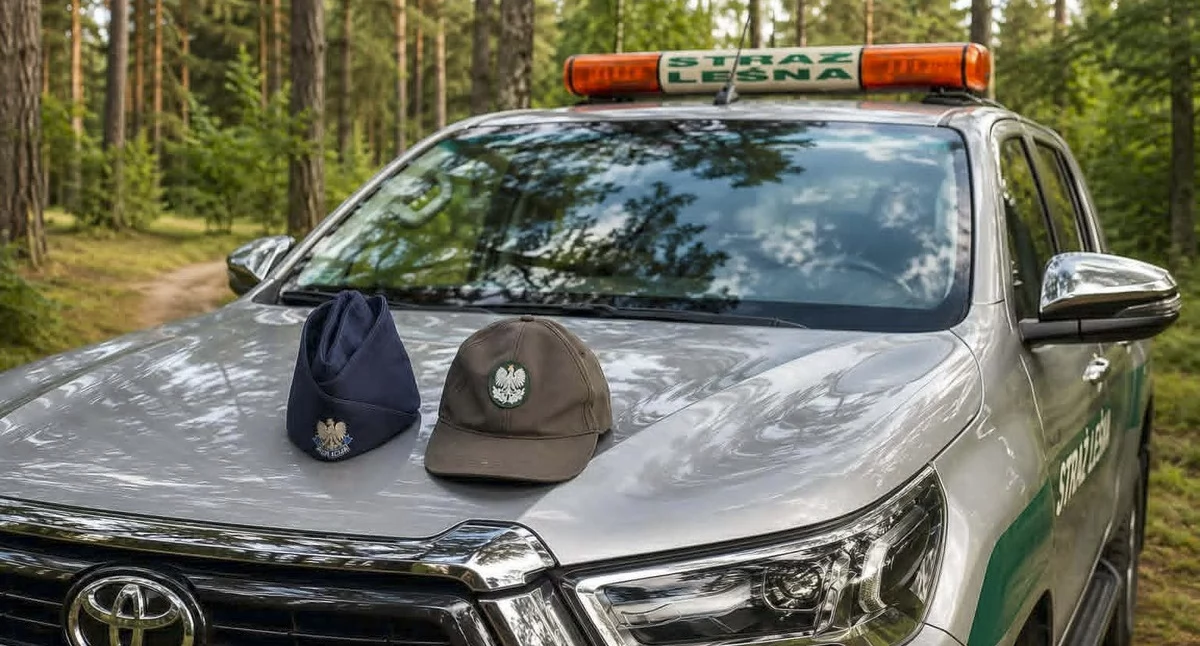 Nielegalne maszynki do jagód, psy bez smyczy, auta w lesie. Wspólne patrole policji i Straży Leśnej