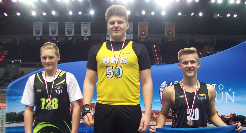Leon Lemańczyk ze złotem Halowych Mistrzostw Pomorza w Lekkoatletyce