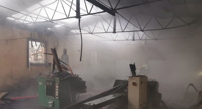 Lipusz. Pożar tartaku - straty sięgają pół miliona złotych 