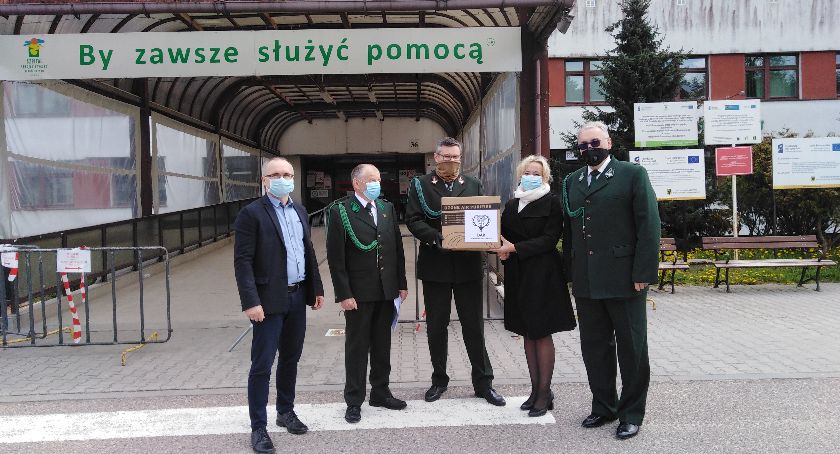 Myśliwi wsparli kościerski szpital. W sumie sprzęt trafi do 12 pomorskich placówek