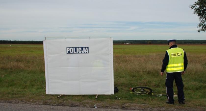Korne. Śmiertelne potrącenie rowerzysty - sprawca zbiegł z miejsca zdarzenia