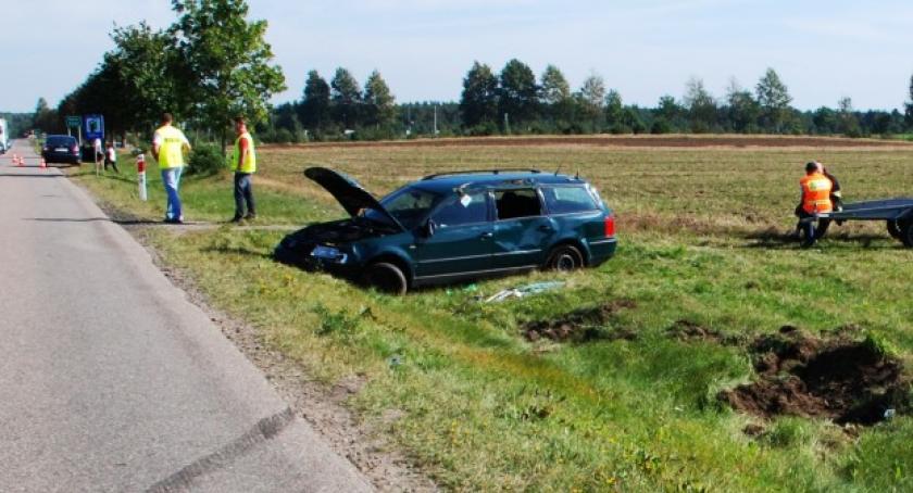 Korne. Wypadek na krajowej 
