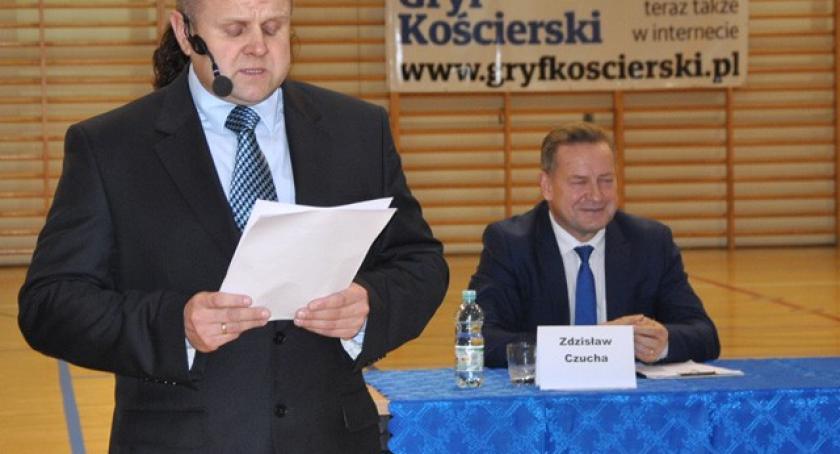 Debata z kandydatami na burmistrza - pojawił się tylko Zdzisław Czucha