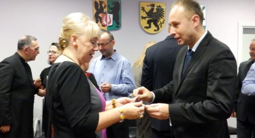 Kościerzyna. Dzielili się opłatkiem i składali życzenia