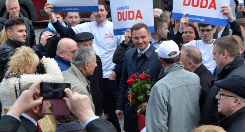 Andrzej Duda spotkał się z mieszkańcami w Kościerzynie