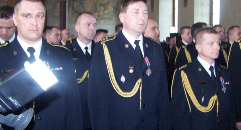 Kościerscy strażacy odznaczeni na Zamku w Malborku