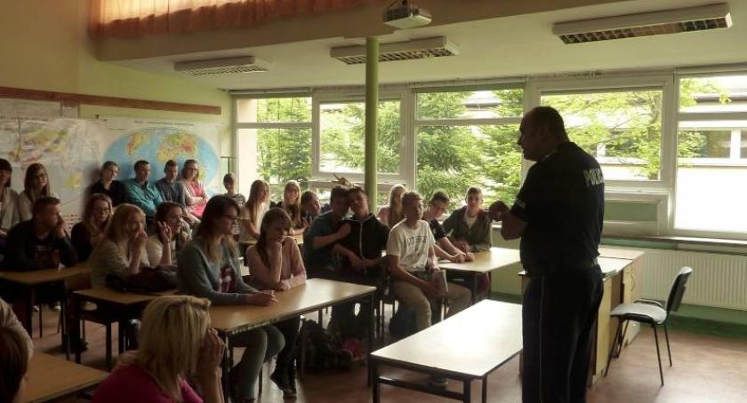 Stara Kiszewa. Spotkanie z gimnazjalistami w ramach programu 
