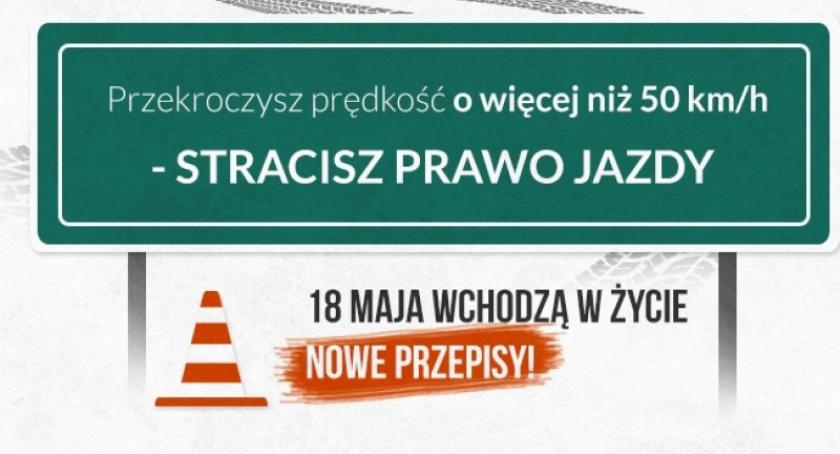 Od poniedziałku surowsze kary dla piratów drogowych