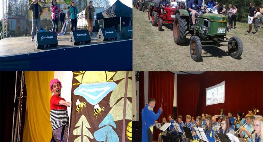 Weekend z muzyką folklorystyczną i ciężkimi pojazdami