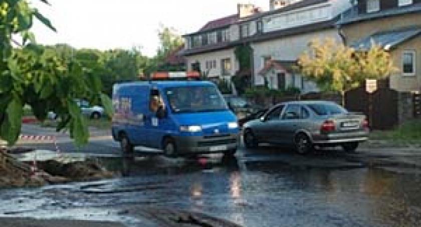 Deszcz znowu zaatakował powiat kościerski 