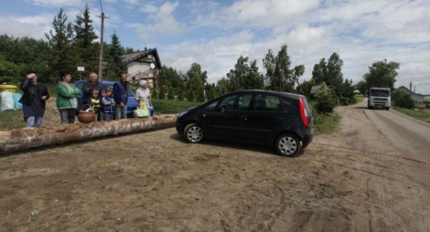 Kłoda niezgody mieszkańców Starej Kiszewy