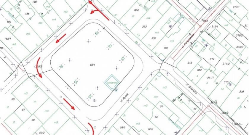 Kościerzyna. Zmiana organizacji ruchu na rynku