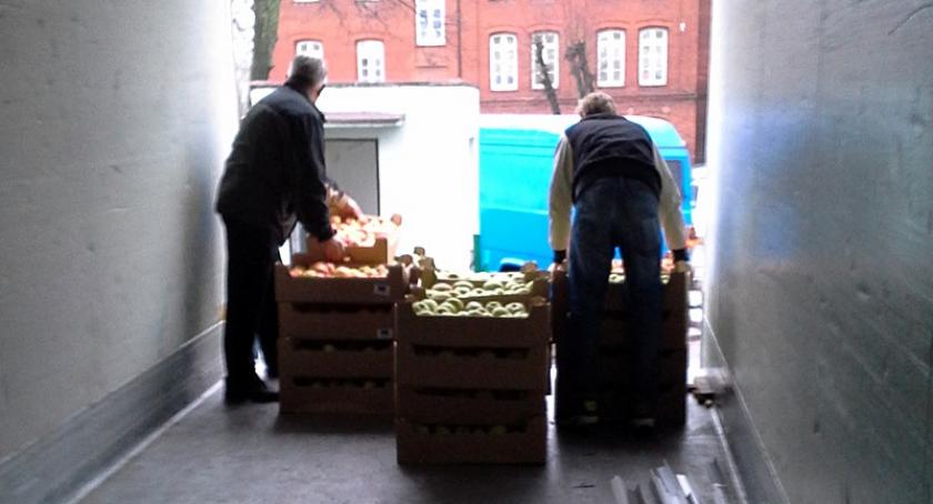 Kościerzyna. Rozdali ponad 40 ton jabłek 