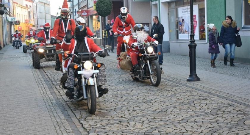 Mikołaje na motorach zawitały do Kościerzyny