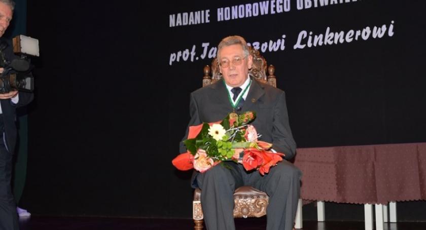 Prof. Tadeusz Linkner Honorowym Obywatelem Kościerzyny