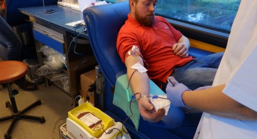 Kościerzyna. Oddawali krew dla chorego Jasia