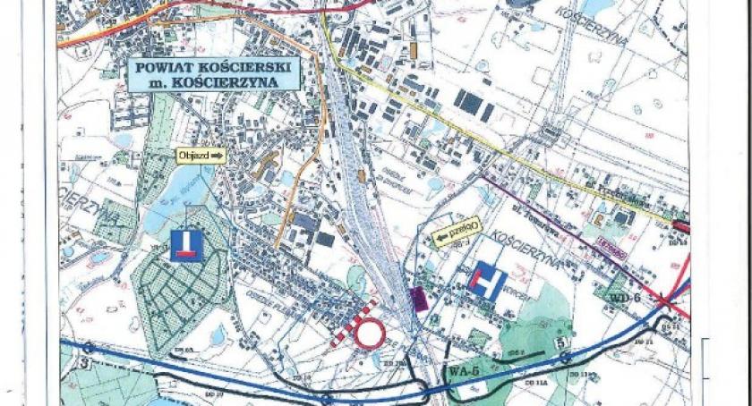 Kościerzyna. Ul. Plebanki zamknięta miesiąc dłużej