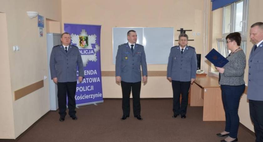 Marcin Piotrzkowski oficjalnie na czele kościerskiej Policji