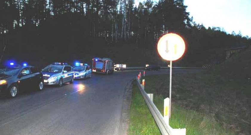Dziemiany. Ciężarówką uderzył w mazdę i odjechał. Był pijany?