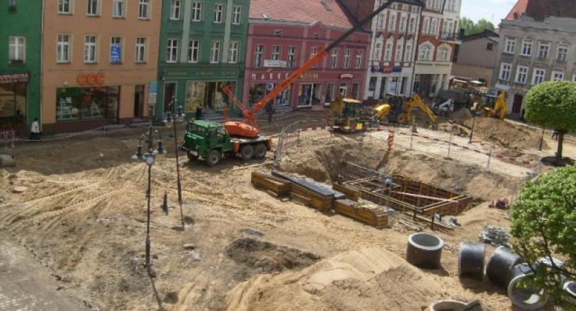 Remont Rynku potrwa do września. Nowy harmonogram robót