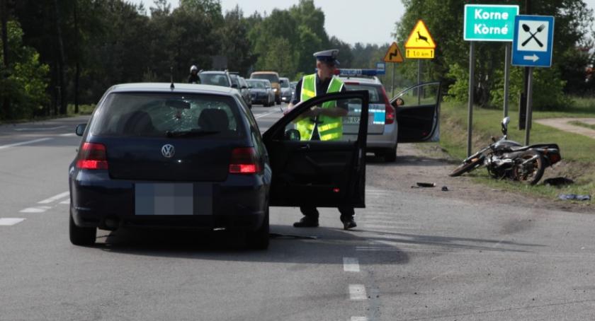 Wypadkowy weekend na drogach powiatu kościerskiego