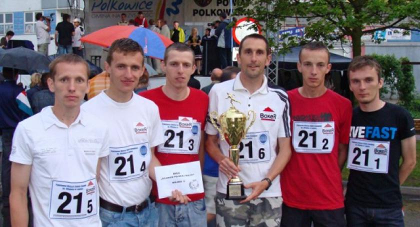 Sztafeta Boker Kościerzyna druga w Polkowicach