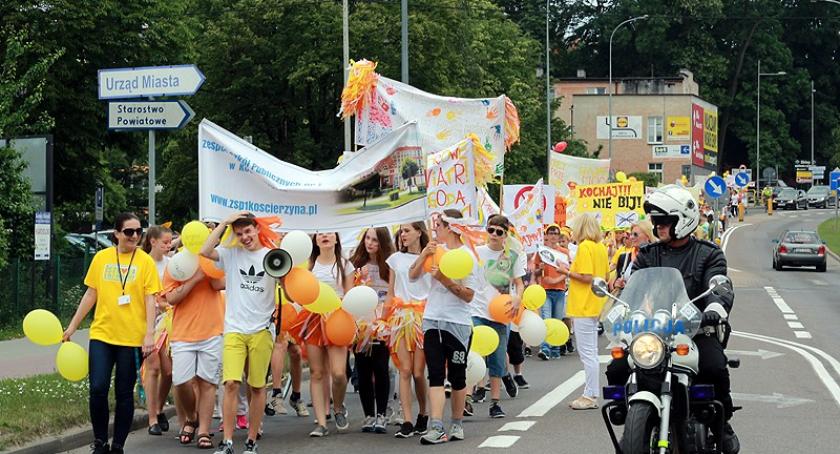 Marsz Przyjaźni przeszedł ulicami Kościerzyny