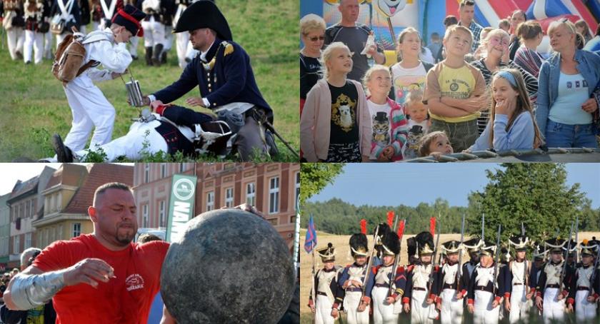 Weekend z batalią napoleońską, regatami i strongmanami