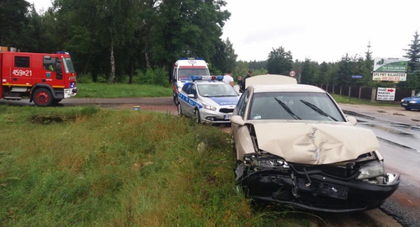 Trzy osoby ranne w wypadkach na drogach powiatu