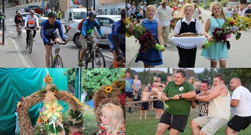Ostatni wakacyjny weekend z motocyklami, rajdem rowerowym i dożynkami
