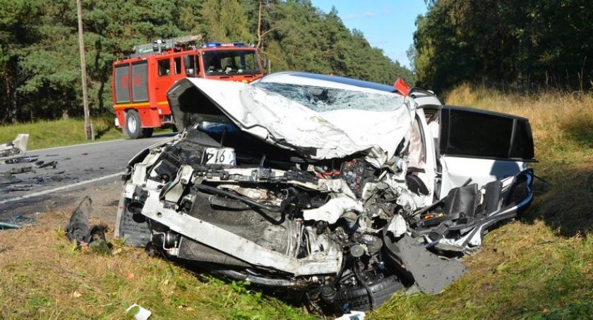 Kłobuczyno-Kaliska. Wypadek na K20 - pięć osób rannych