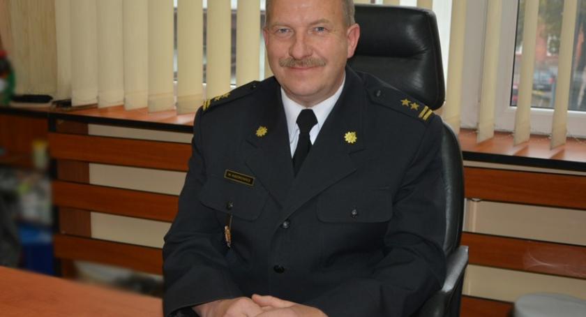 Wiesław Kiedrowicz żegna się z komendą, ale nie ze służbą i mundurem