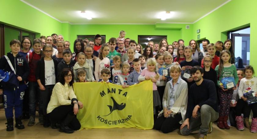 Świąteczno-noworoczne spotkanie UKS Manta Kościerzyna