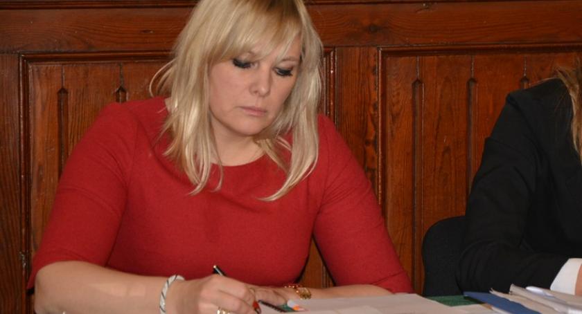 Skarbnik powiatu Dorota Bałukonis żegna się z pracą w starostwie