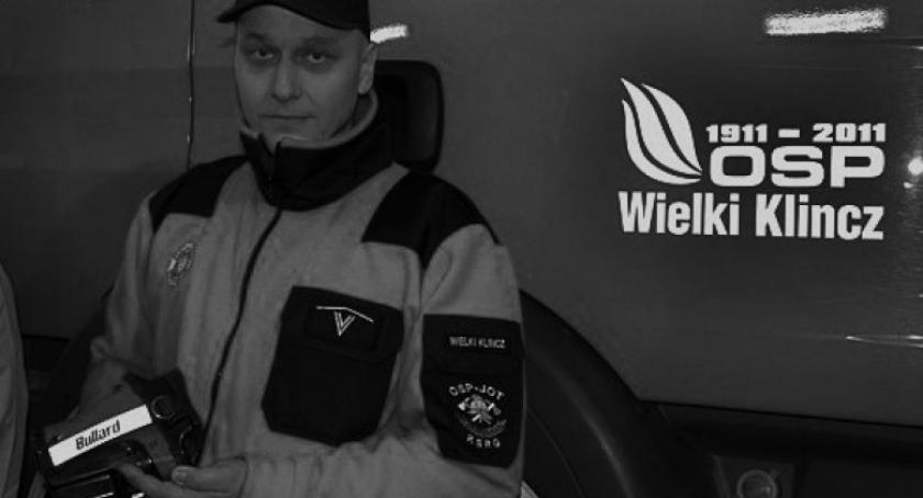 Odszedł Daniel Justka - zasłużony strażak OSP Wielki Klincz