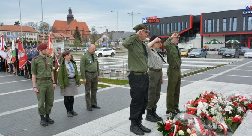 Kościerzyna. Uczcili 226. rocznicę uchwalenia Konstytucji 3 Maja