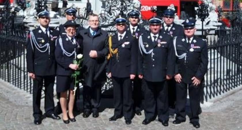 Kościerscy strażacy odznaczeni podczas wojewódzkich obchodów Dnia Strażaka