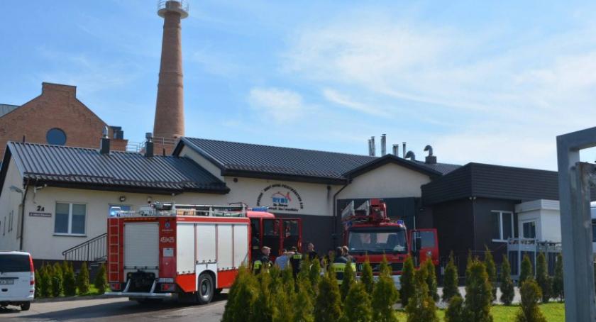 Kościerzyna. Pożar w zakładzie przemysłu rybnego