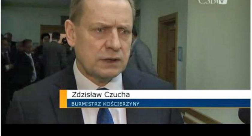 Zdzisław Czucha zaprzysiężony na burmistrza Kościerzyny